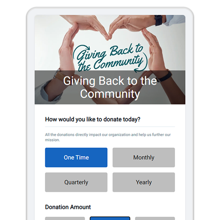 Online Donation Form